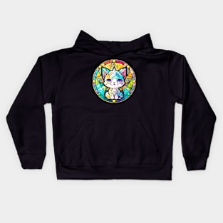 Cats Mosaic Kids Hoodie